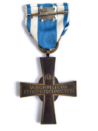 Bayern, Feuerwehr Ehrenzeichen in Bronze für 25 Jahre, 2. Fassung von 1955 bis 1971