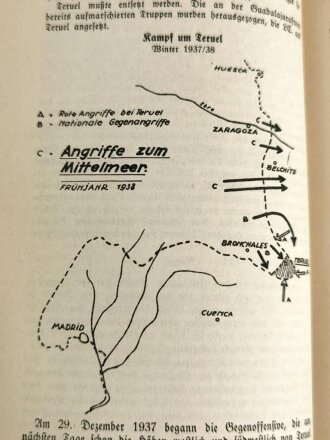 "Deutsche kämpfen in Spanien", hrsg. v. der Legion Condor, 144 Seiten, 1939, DIN A5