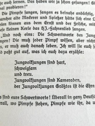 "Kinder werden Pimpfe - Bücher der jungen Mannschaft Band 3", 79 Seiten, DIN A5