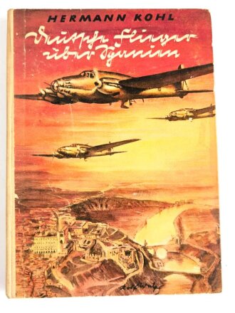 "Deutsche Flieger in Spanien", 112 Seiten, DIN A5 mit Widmung Weihnachten 1941