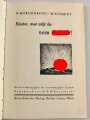 "Kinder was wißt Ihr vom Führer?", 64 Seiten, DIN A5 mit Widmung Weihnachten 1936