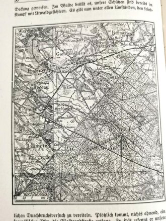 "Kampferlebnisse aus dem Kriege an der Westfront", 1941 mit 120 Seiten, gebraucht