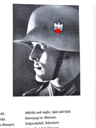 "Wir Soldaten" Eine Gemeinschaftsarbeit von jungen und alten Soldaten, datiert 1938, 240 Seiten