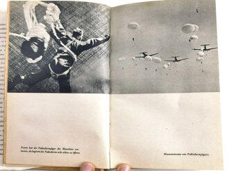 "Fallschirmjäger - Hier und Da", 216 Seiten, kleiner als DIN A5, gebraucht