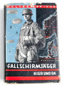 "Fallschirmjäger - Hier und Da", 216 Seiten, kleiner als DIN A5, gebraucht