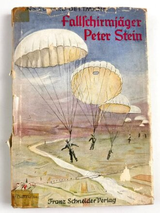 "Fallschirmjäger - Peter Stein", 71 Seiten, kleiner als DIN A5, gebraucht