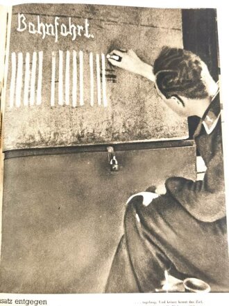 "Kreta- Sieg der Kühnsten" vom Heldenkampf der Fallschirmjäger. Bildband von 1942