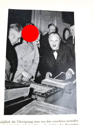 Sammelbilderalbum "Adolf Hilter" - Bilder aus dem Leben des Führers, 135 Seiten, komplett