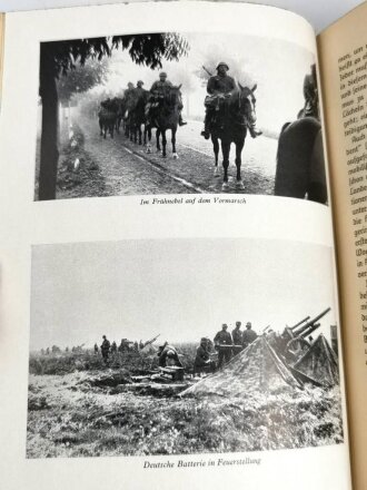 "Deutscher Siegeszug in Polen", 170 Seiten, stark gebraucht, DIN A5