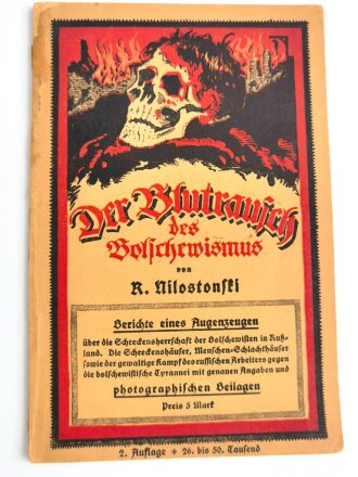 "Der Blutrausch des Bolschewismus", 64 Seiten, DIN A5