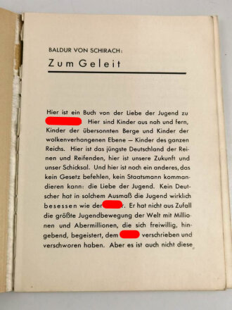 "Jugend um Hilter", Heinrich Hoffmann, Bildband, Berlin 1938, Umschlag fast lose