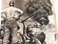 "Kreta- Sieg der Kühnsten" vom Heldenkampf der Fallschirmjäger. Bildband von 1942 mit Umschlag