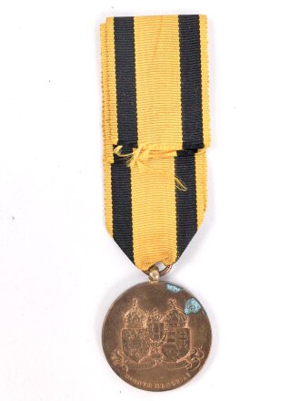 Österreich, tragbare Medaille auf den 100. Geburtstag Kaiser Franz Joseph in bronze, am Band