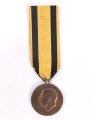 Österreich, tragbare Medaille auf den 100. Geburtstag Kaiser Franz Joseph in bronze, am Band