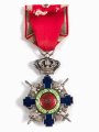 Rumänien, Orden vom Stern Rumäniens, 2. Modell ab 1932, so auch an Angehörige der Wehrmacht verliehen, vermutlich unrichtiges Band