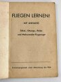 "Fliegen lernen!" Kleinformat, abgegriffen