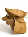 Luftwaffe Tropenschirmmütze , sogenannte "Hermann Meyer Mütze". Getragenes Stück , die Effekten original vernäht, Kopfgrösse 58
