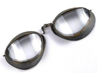 Luftwaffe Fliegerbrille, defekt, Gummi weich