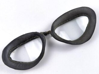 Luftwaffe Fliegerbrille, defekt, Gummi weich