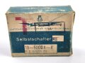 Luftwaffe Selbstschalter zur Sicherung der elektrischen Bordanlage gegen Überlastung und Kurzschluß. FL E 5000 01, ungebrauchtes Stück in der originalen Verpackung