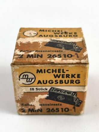 Luftwaffe, Reihendoseneinsatz 2MIN 26510-1. Zehn Stück in der originalen Umverpackung