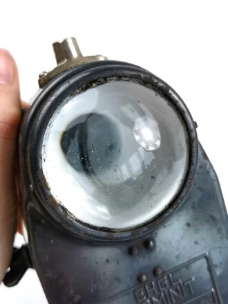 Luftwaffe Sicherheitslampe "Dominit" Fl 56220, Funktion  nicht geprüft, lässt sich nicht öffnen, da wir den Dreikantschlüssel nicht besitzen