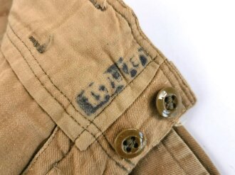 Kurze Tropenhose Luftwaffe. Kammerstück in gutem Zustand