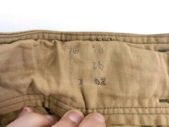 Kurze Tropenhose Luftwaffe. Kammerstück in gutem Zustand