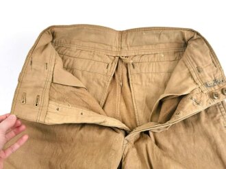 Kurze Tropenhose Luftwaffe. Kammerstück in gutem Zustand