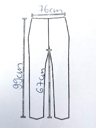 Luftwaffe , Stiefelhose für einen Offizier. getragenes Stück in gutem Zustand