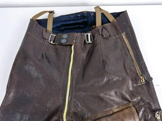 Luftwaffe, braune Lederhose für Jagdflieger (...