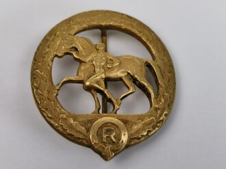 Deutsches Pferdepflegeabzeichen in Gold, Hersteller...