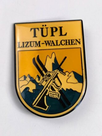 Österreich, Truppenkörperabzeichen Bundesheer " Truppenübungsplatz Lizum- Walchen " Breite 5,1 cm und höhe 6,9 cm
