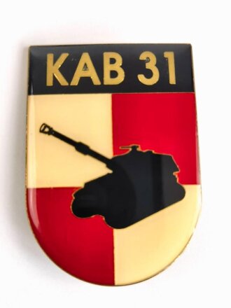 Österreich, Truppenkörperabzeichen Bundesheer " Korpsartillerie Bataillon 31" Maße 45x65mm