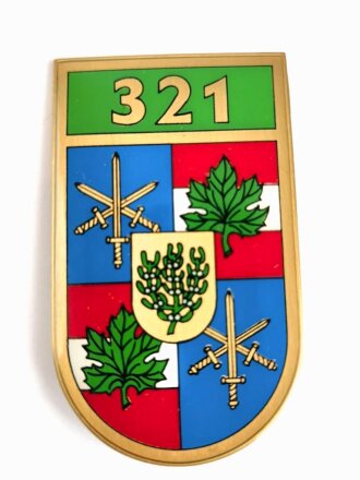 Österreich, Truppenkörperabzeichen Bundesheer " Jagdkampfbataillon 321" Maße 42 x70 mm