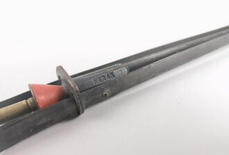 Bandantenne 72,5cm für  Feldfunksprecher der Wehrmacht , datiert 1943, guter Zustand