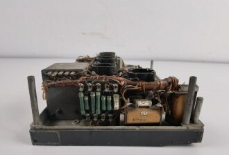 Luftwaffe Röhren Gerät RG 10a, Ln 26579, für FuG 10 . Gehäuse Originallack, Nicht komplett, Funktion nicht geprüft