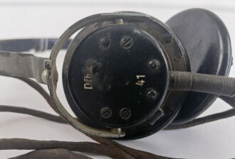 Doppelfernhörer a datiert 1941. Nicht komplett, Funktion nicht geprüft