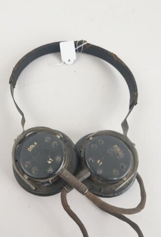 Doppelfernhörer a datiert 1941. Nicht komplett, Funktion nicht geprüft