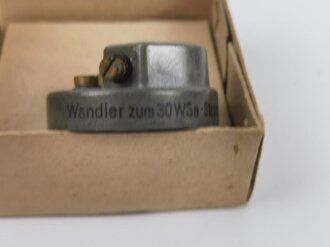 Wandler zum 30 Watt Sender a, in der originalem Umverpackung