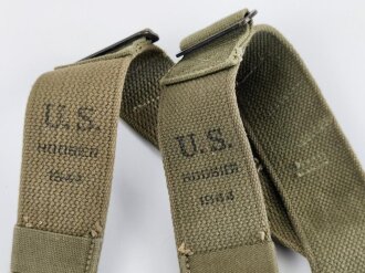 U.S. 1944 dated pair of M1944 suspenders. Unised