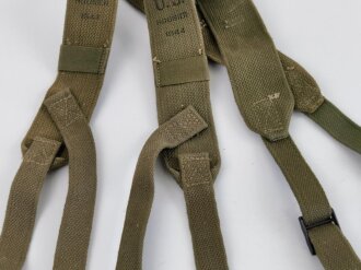 U.S. 1944 dated pair of M1944 suspenders. Unised