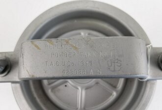 U.S.Navy 1945 dated "Replacement sample Powder Tank MKI" Very good condition