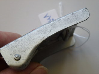 Koppelschloss Waffen SS, Magnetisches Stück ohne Hersteller, einwandfreies Original