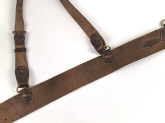 1941 dated "Sam Browne Belt" South African manufacture by Greatrex Johannesburg