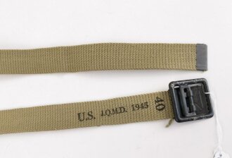 U.S.1945 dated trouser belt, total lenght 100cm