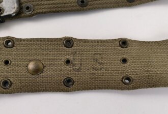 U.S.WWII Pistol belt, M-1936. Used, total lengh105cm