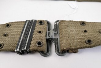 U.S.WWII Pistol belt, M-1936. Used, total lengh105cm