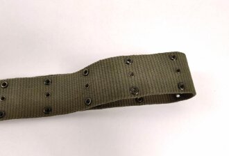 U.S. Army M-1956 Equipment belt ( pistol belt ) Vertical Weave, measures 95cm as is