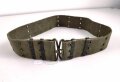 U.S. Army M-1956 Equipment belt ( pistol belt ) Vertical Weave, measures 95cm as is